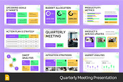 Quarterly Meeting GSlides, PPoint, a Presentation Template by Fit-tee (Thumbnail 1 of 4)