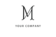 4 Modern Monogram Letter M Logos, a Branding & Logo Template by HE Studio (Thumbnail 3 of 9)