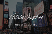 Natalie Joshepine, a Handwritten Font by HaKi Studio (Thumbnail 1 of 5)