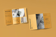 A4 Trifold Mockup, an Advertising Mockup by Hubzway (Thumbnail 4 of 5)