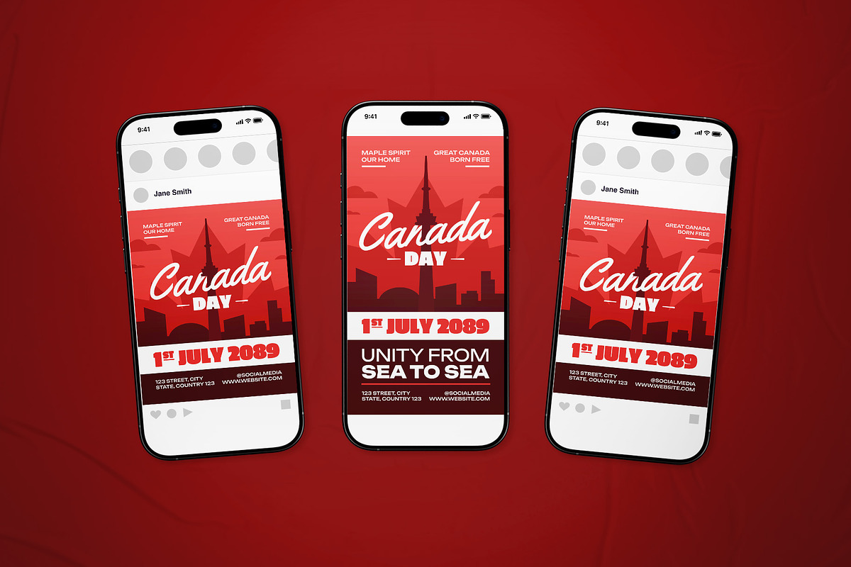 Canada Day Celebration Flyer Set, a Flyer Template by The Good Store (Photo 2 of 2)