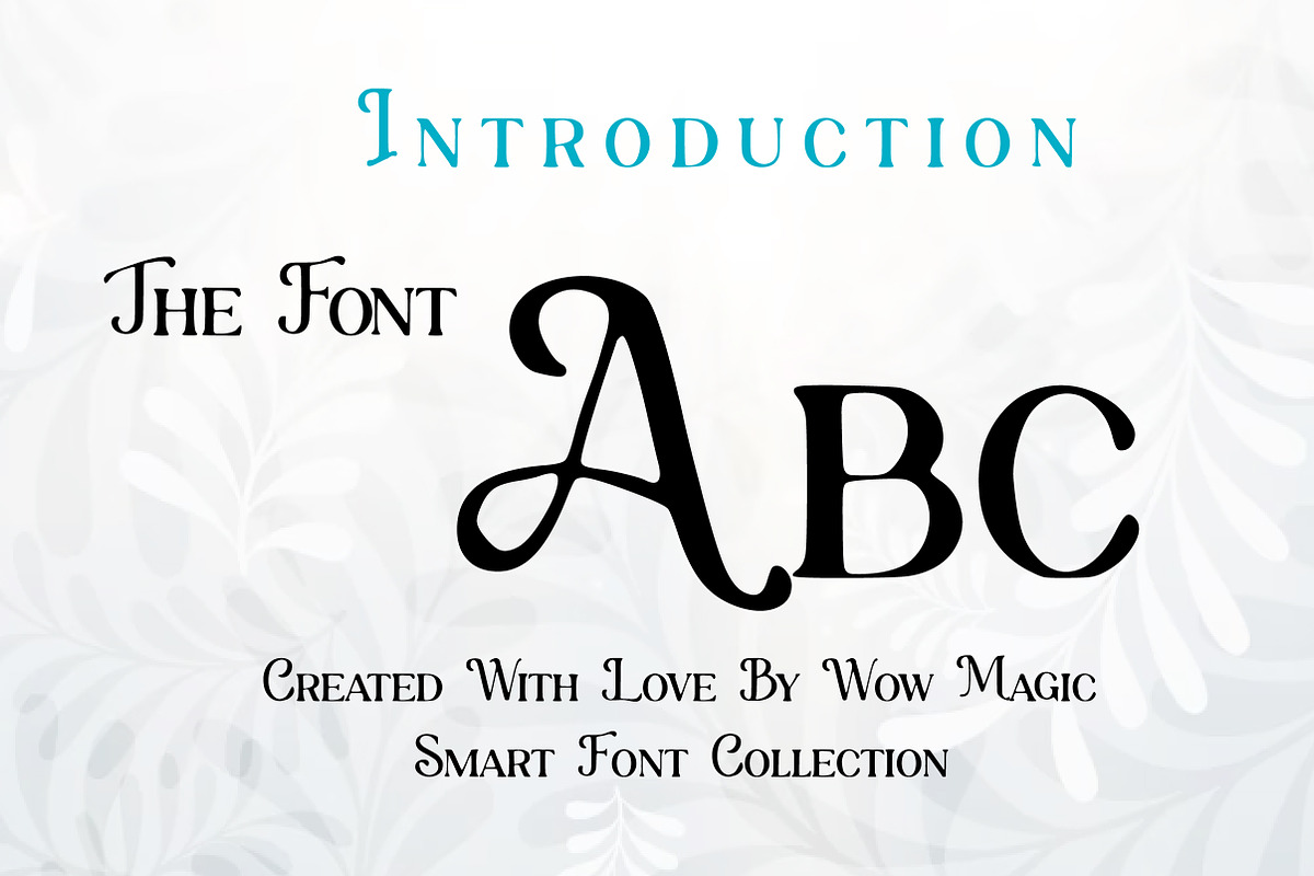 Opulent Editorial, a Sans Serif Font by Wow Magic (Photo 2 of 3)