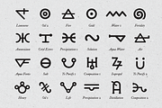 Alchemy Symbols Pack, an Object Graphic by Over Under (Thumbnail 3 of 7)