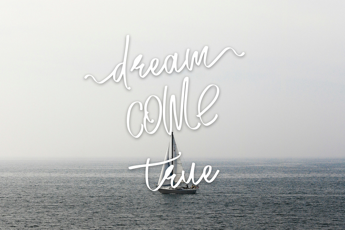 Wonderly, a Handwritten Font by Alexander Tiunov (Photo 10 of 10)