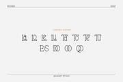 Blissful - Modern Stylish, a Serif Font by RockboyStd (Thumbnail 11 of 12)
