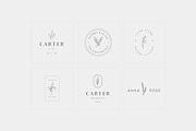 Botanical Logo kit, a Branding & Logo Template by Davide Bassu (Thumbnail 7 of 13)
