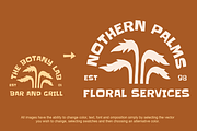 The Botany Lab Logo Templates, a Branding & Logo Template by ClayStudio (Thumbnail 2 of 10)