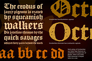 Octoberfest, a Blackletter Font by Aerotype (Thumbnail 2 of 5)