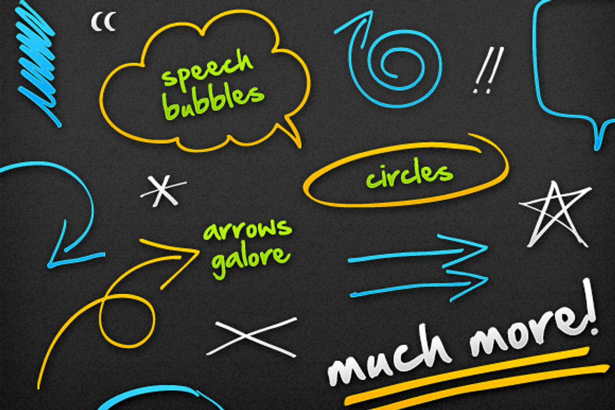 Hand Drawn Design Elements 1