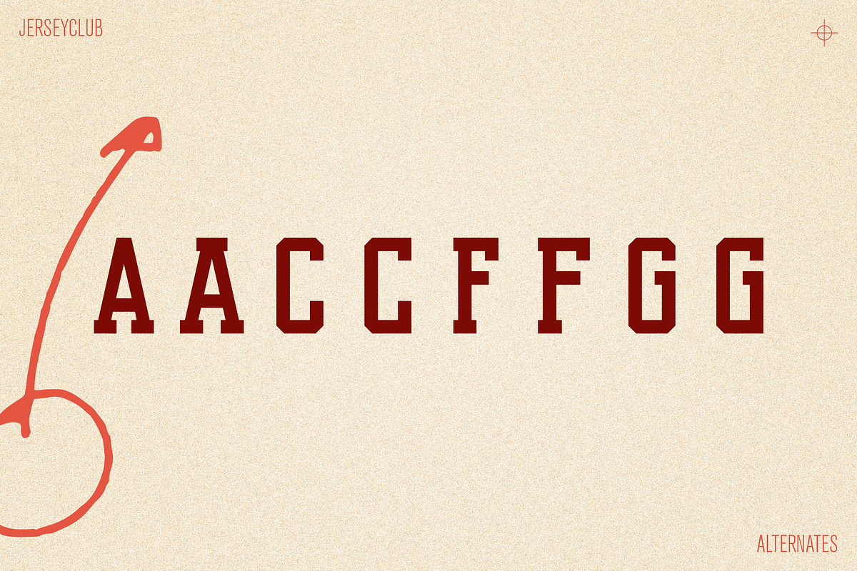 JERSEYCLUB Family, a Font by ROYALCLUB (Photo 11 of 27)