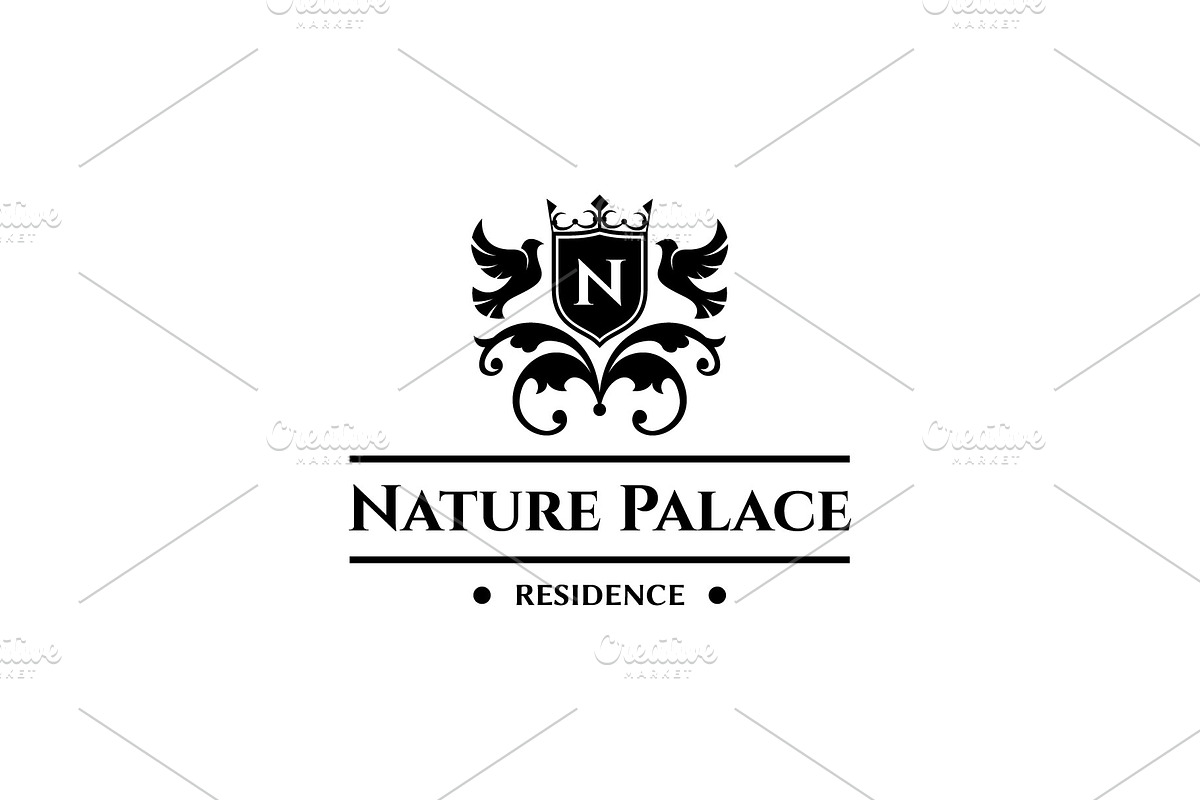 Nature Palace - Letter N Shield Logo, a Branding & Logo Template by ashenterprise (Photo 2 of 2)