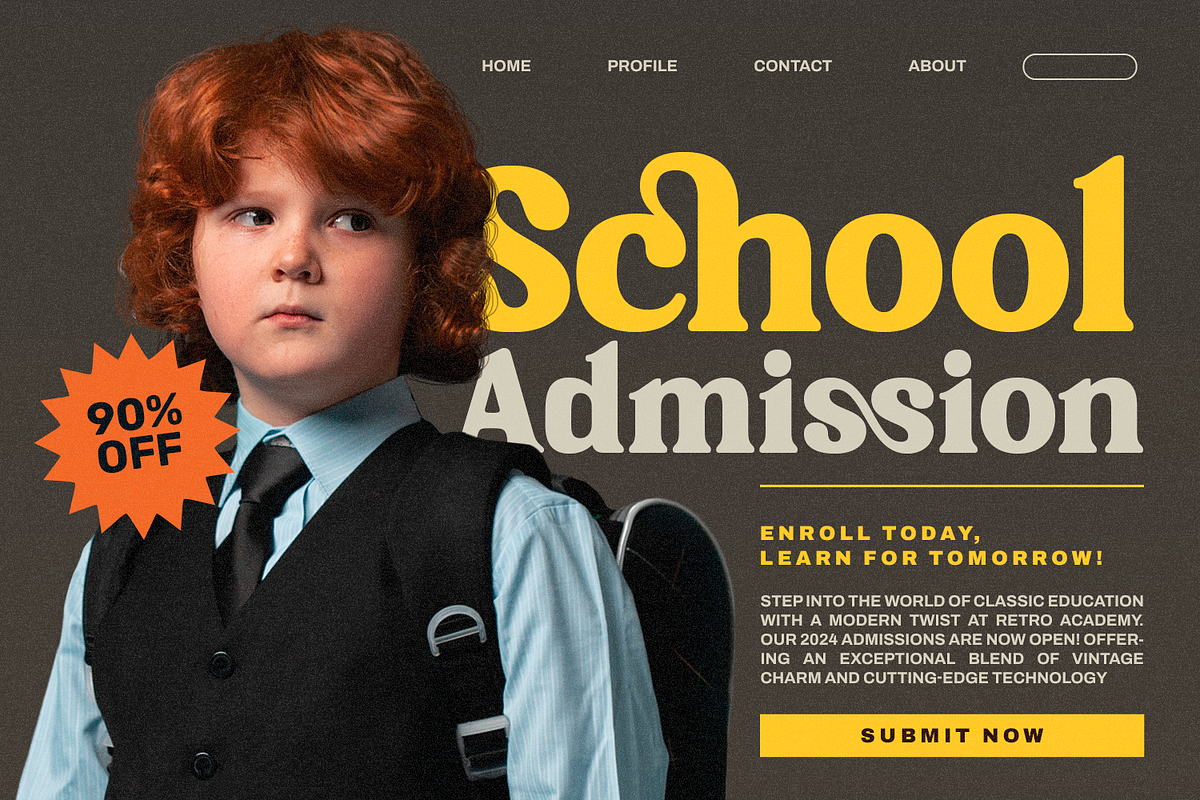 Raltron - Retro Vintage Serif Font, a Serif Font by Pixesia Studio (Photo 3 of 11)
