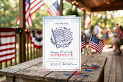 USA Bundle, 4th of July Clipart, an Object Illustration by Pretty Meerkat (Thumbnail 2 of 7)