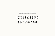 Sweet Peach - Fun Handlettered Font, a Sans Serif Font by Minna May Design (Thumbnail 7 of 7)