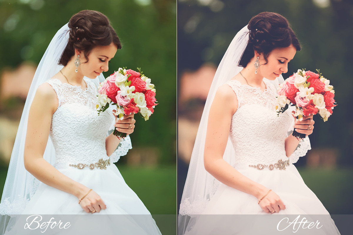 Beautiful Brides Lightroom Presets, an Action Add-On by PixelHive Pro (Photo 4 of 13)