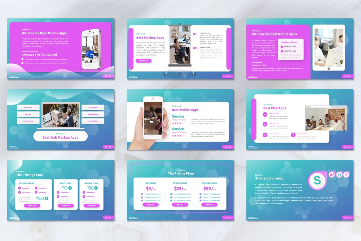 Freiga - Cryptocurrency Googleslide, a Presentation Template by Dhabee (Photo 4 of 7)