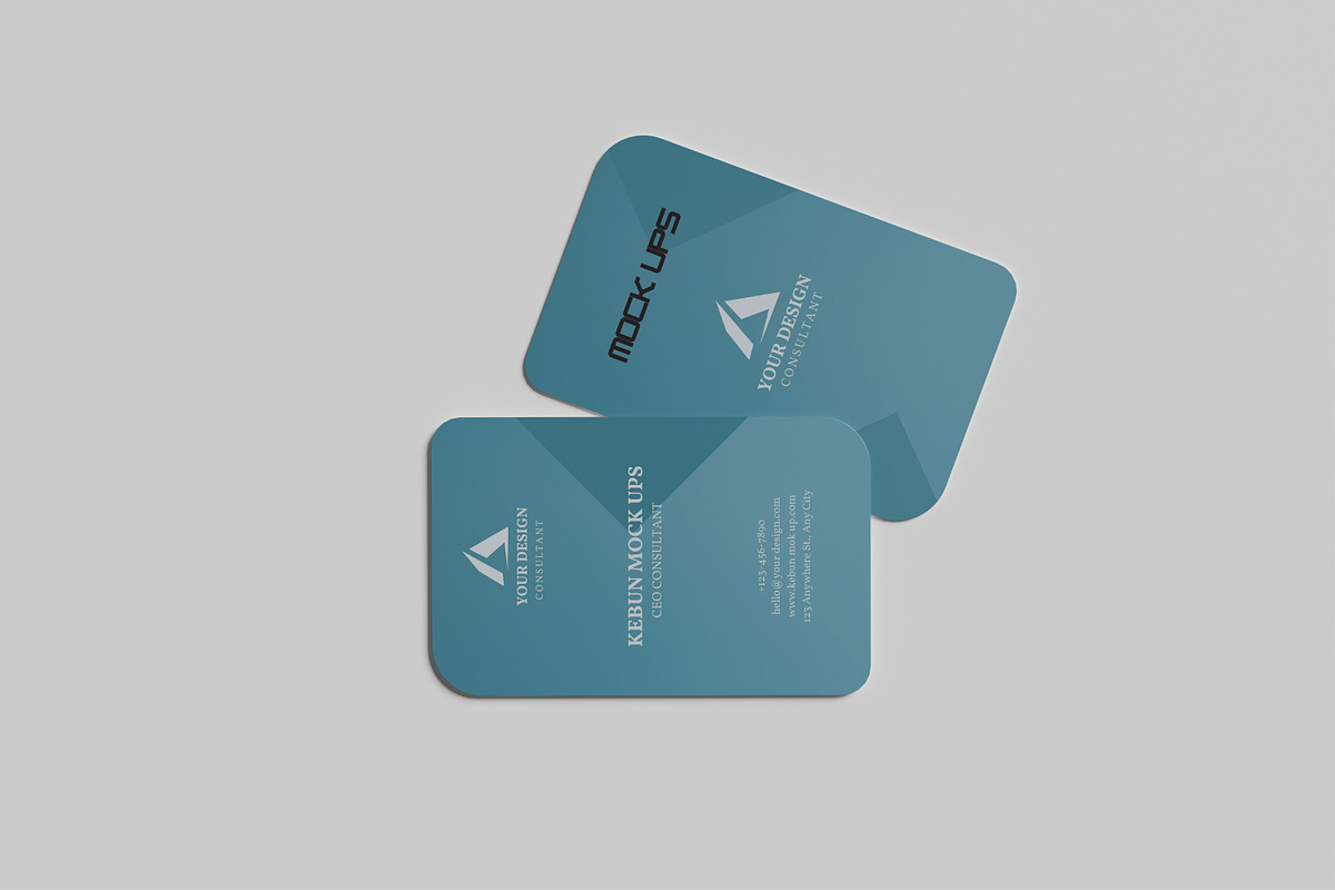Business card mock ups, a Business Card Template by kebunmockup (Photo 4 of 5)