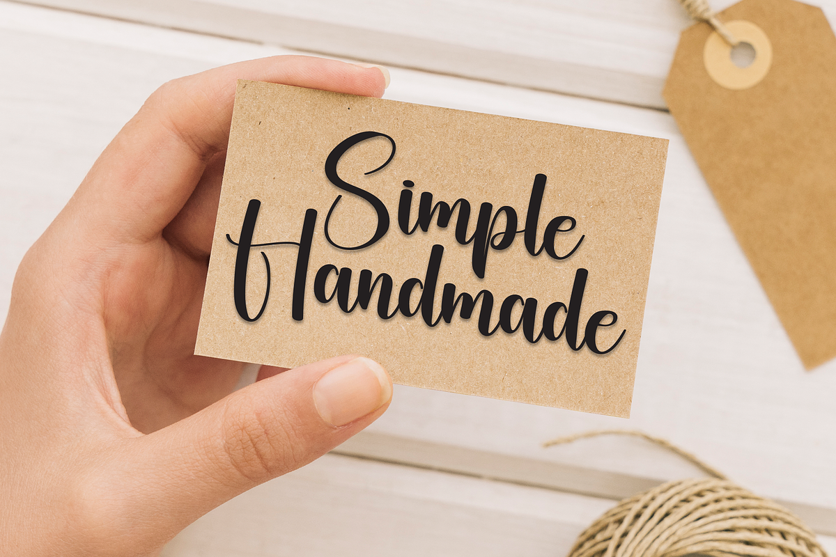 Photography | Script Font, a Handwritten Font by Scratchones (Photo 5 of 9)