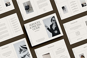 Services and Pricing Guide Template, a Presentation Template by Wild Theory (Thumbnail 1 of 12)