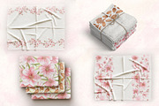Blossoming Almond watercolor clipart, a Food Illustration by susie-p-art (Thumbnail 17 of 18)