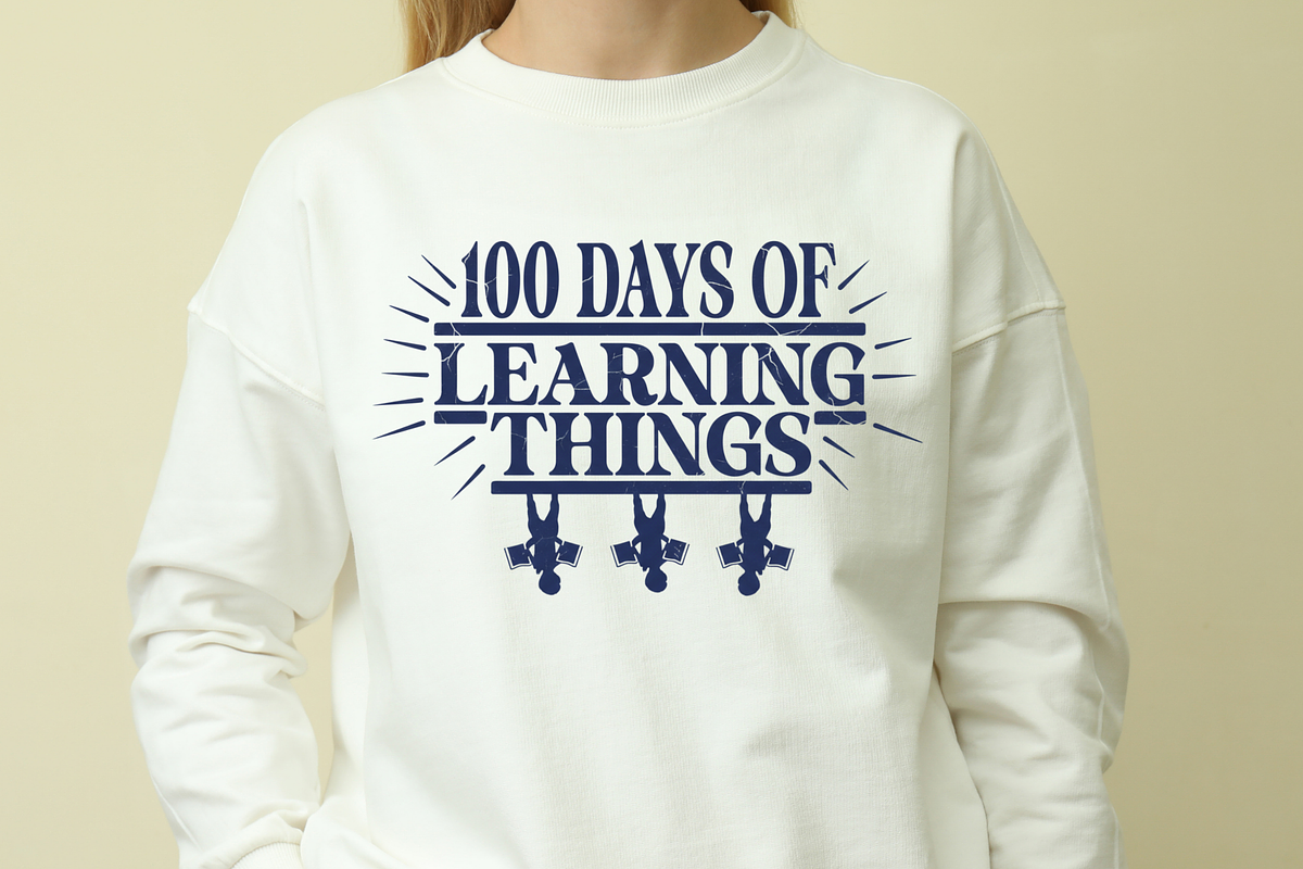 100 Days Of Learning Things PNG, a Graphic by Vector Portal (Photo 2 of 6)