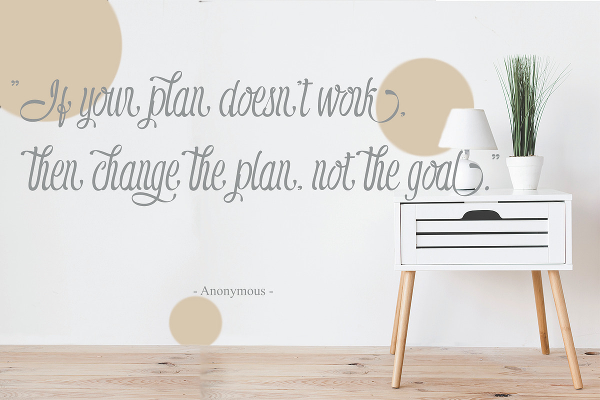 Right Moment // Romantic Typeface, a Script Font by GDcreative (Photo 11 of 11)