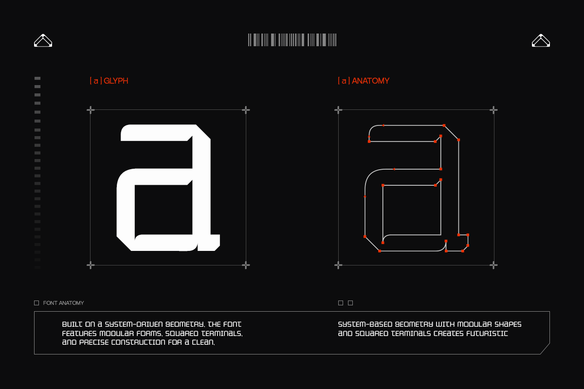 GC Hyper Human – Futurist Tech Sans, a Sans Serif Font by Glyphonic (Photo 4 of 15)