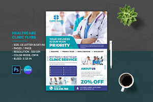 Healthcare Clinic Promotional Flyer