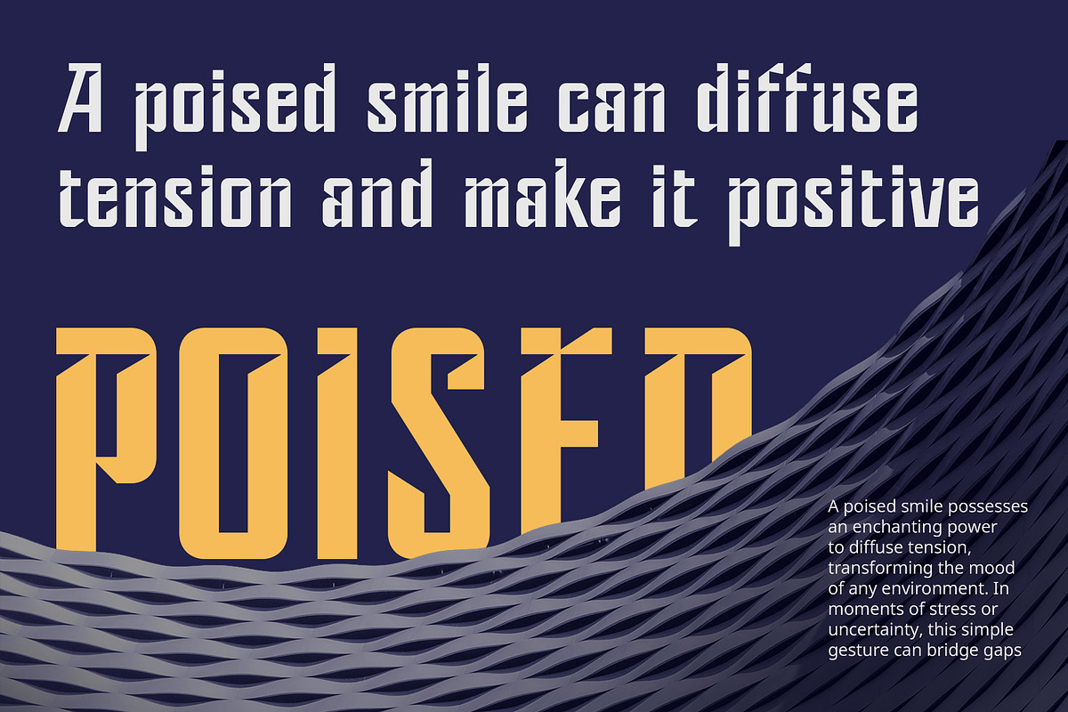 CS Frank – Solid Font, a Sans Serif Font by Craft Supply Co. (Photo 2 of 8)