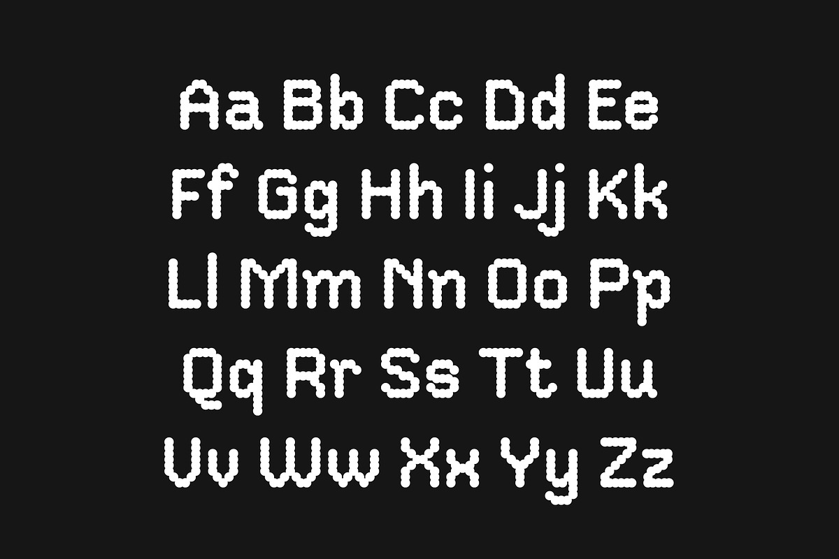 DotStudio - Dot Font Display, a Font by Typia Nesia (Photo 2 of 15)