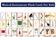 Musical Instruments Flash Cards, a Card Template by DigitalsDesigns (Thumbnail 1 of 4)