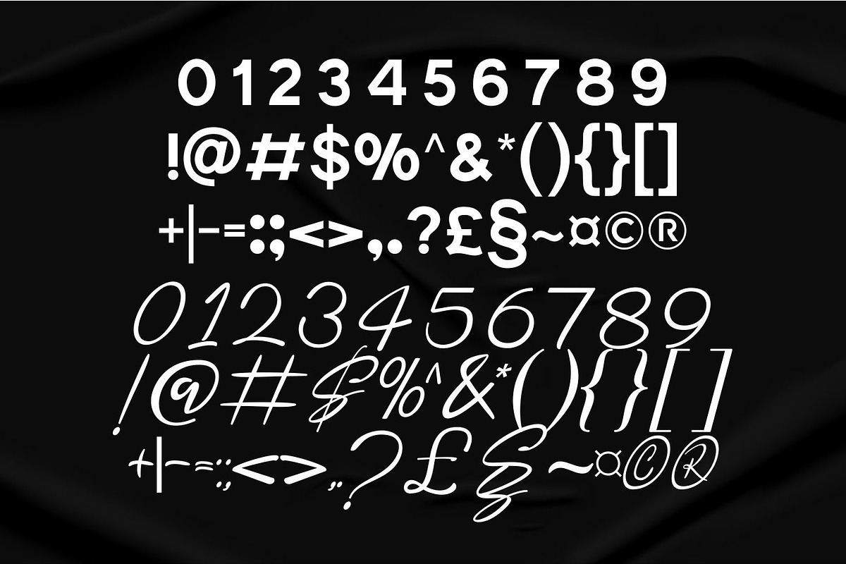Matrix World Font Duo Sans Script, a Script Font by WhymoreArt (Photo 9 of 9)