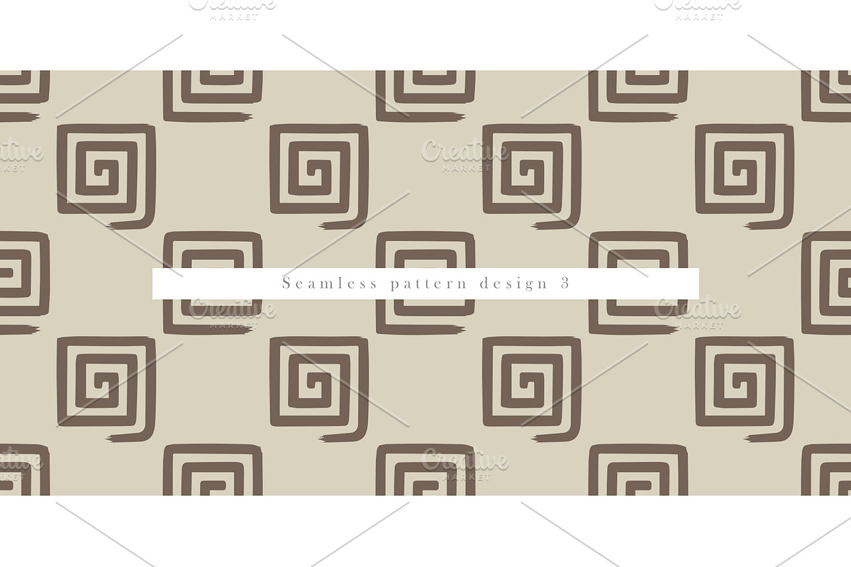 Abstract Spirals Patterns, a Pattern Graphic by Nadezda (Photo 4 of 5)