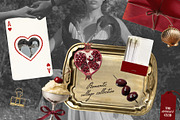 The Amour Club Romantic Collage Pack, an Object Graphic by lerinartstudio (Thumbnail 3 of 9)