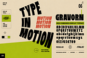 GRAVORN – Bold Display Typeface, a Sans Serif Font by Muksal Creative (Thumbnail 9 of 10)