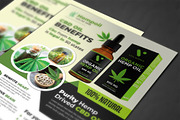 Hemp Product Flyer Templates, a Flyer Template by AfzaalGraphics (Thumbnail 4 of 4)