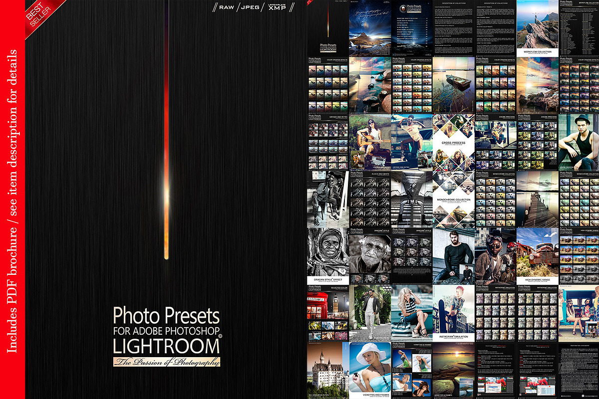 Photo Presets for Lightroom, an Action Add-On by Miracle_Design (Photo 2 of 21)