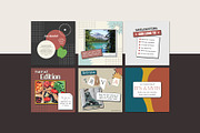Instagram Engagement Retro CANVA, a Social Media Template by Analogi Studio (Thumbnail 16 of 24)