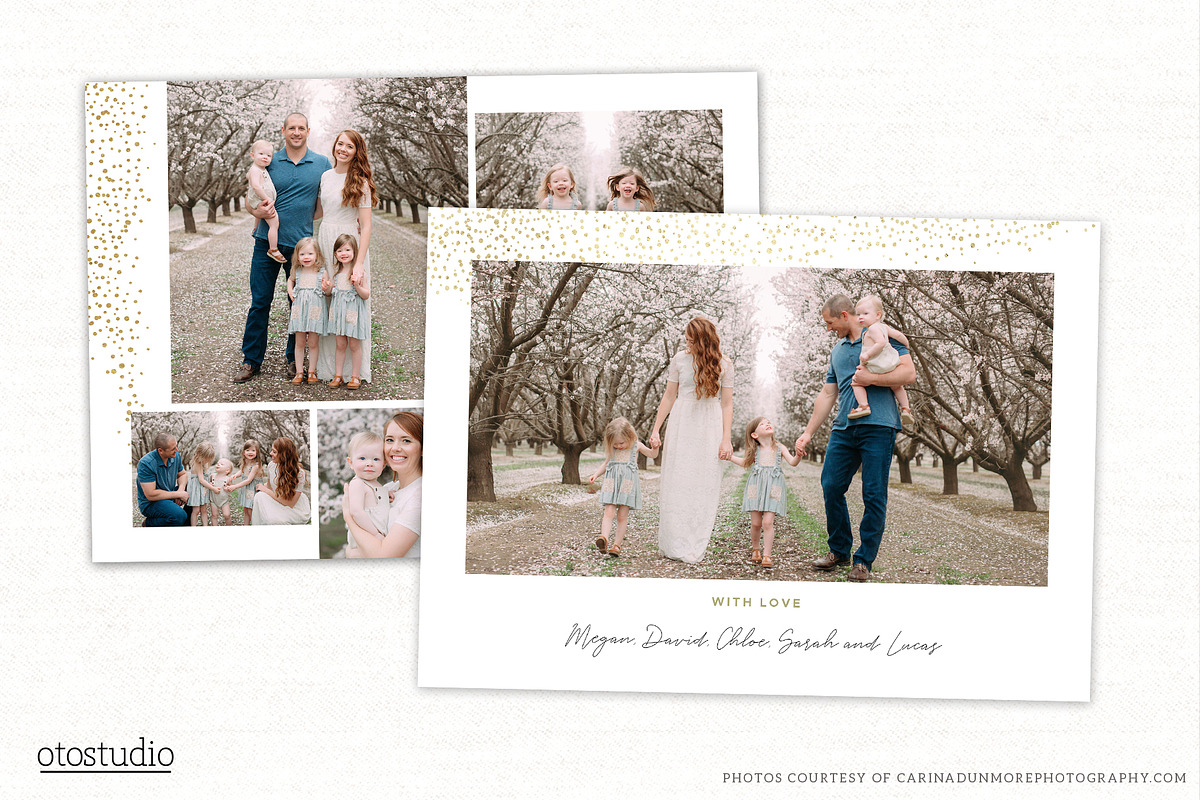 Christmas Card Template CC288, a Card Template by OtoStudio (Photo 2 of 2)