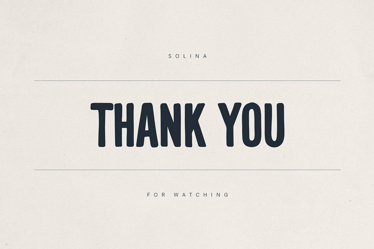 Solina – Handdrawn Display Font, a Handwritten Font by Only Fonts (Photo 11 of 11)