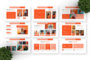 Orane - Orange Fashion Google Slide, a Presentation Template by Deepslide Studio (Thumbnail 6 of 6)