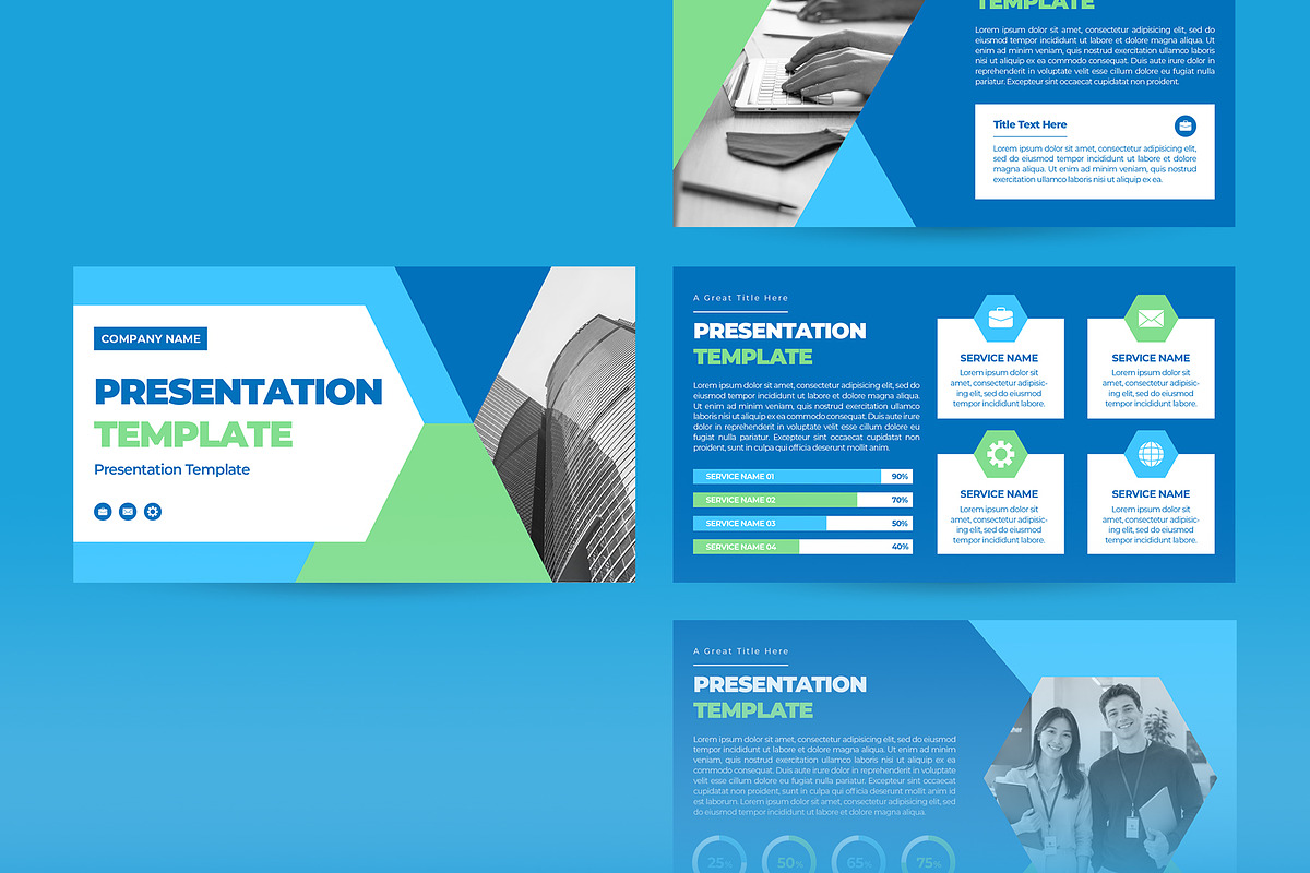 Minimal Project Proposal Template, a Presentation Template by CreativeUP (Photo 3 of 6)
