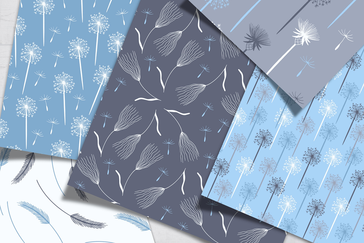 Hand-drawn wildflowers patterns, a Pattern Graphic by Enia Grace (Photo 10 of 15)