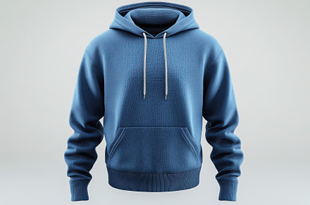 Blue Hoodie Sweatshirt Fashion Appar, a Background Photo by Pixeness