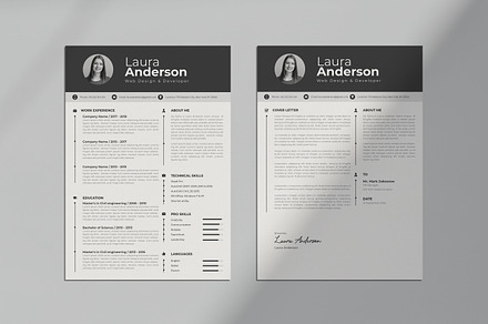 Minimalist CV Resume