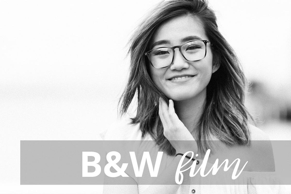 Black and White Film Presets preview 8