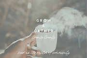 Eugene and Oakley Font Duo, a Sans Serif Font by Margot + Co (Thumbnail 8 of 18)