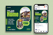 Real estate social media template, a Social Media Template by vectorlnk (Thumbnail 3 of 5)