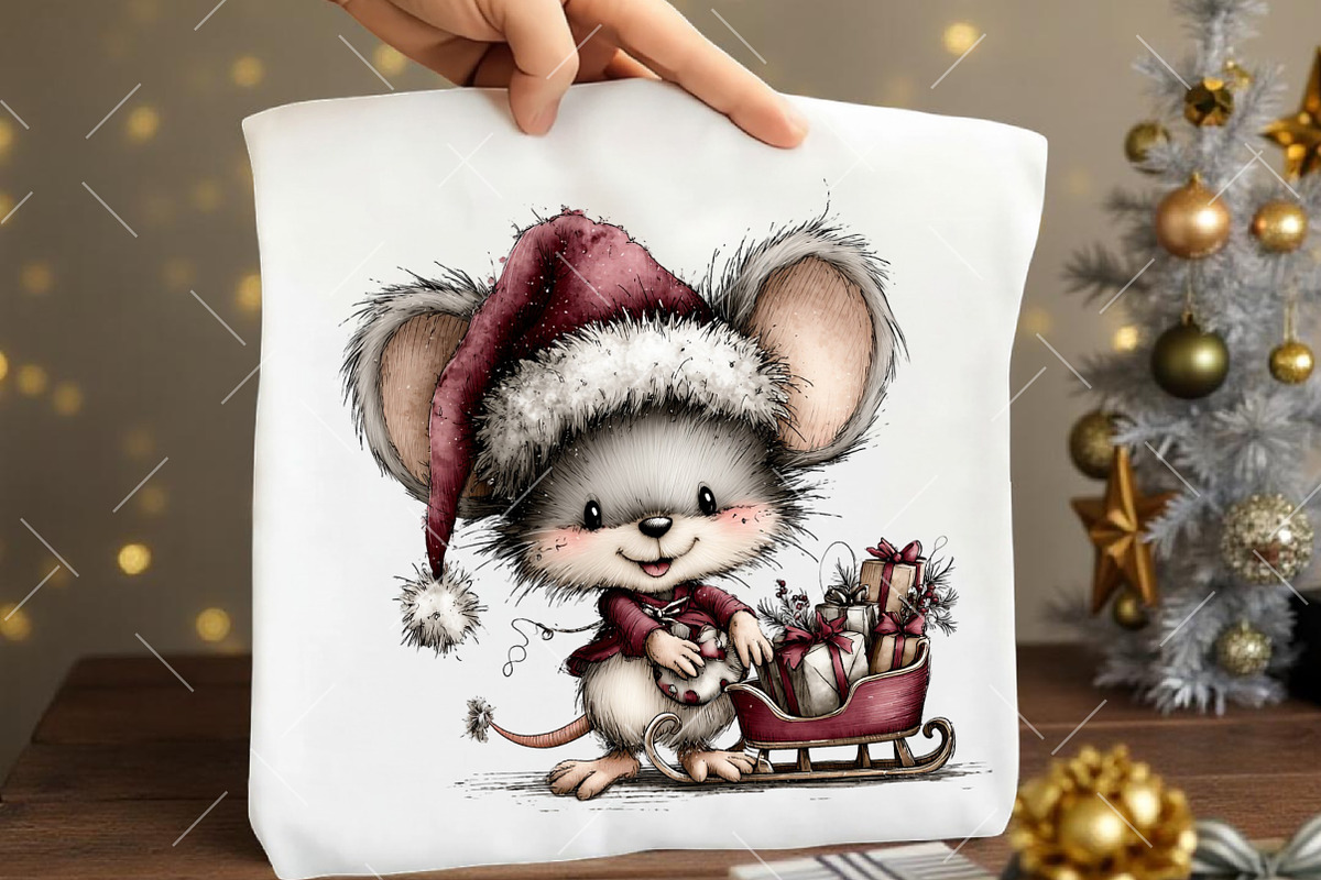 Whimsical Winter  Animal Clipart, an Illustration by OK Design (Photo 6 of 6)