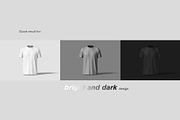 Realistic T-Shirt Mockup, an Apparel Mockup by graphiccrew (Thumbnail 8 of 12)